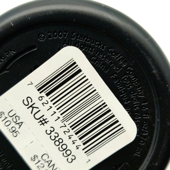 Starbucks 2008 Create Your Very Own Tumbler. Travel mug NWT - Picture 6 of 6